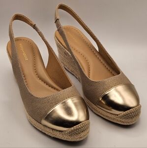 Margie Platform Wedge Slingbacks